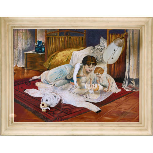 DANIEL SPOERRI : 'D�trompe l'oeil: B�ren Fell' (DOBIASCHOFSKY AUKTIONEN AG)