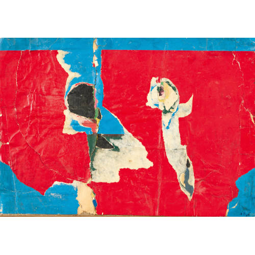 JACQUES DE LA VILLEGL� : '70, rue �mile Zola' (DOBIASCHOFSKY AUKTIONEN AG)