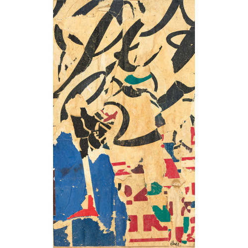 JACQUES DE LA VILLEGL� : 'Boulevard Pershing-Ranelagh' (DOBIASCHOFSKY AUKTIONEN AG)