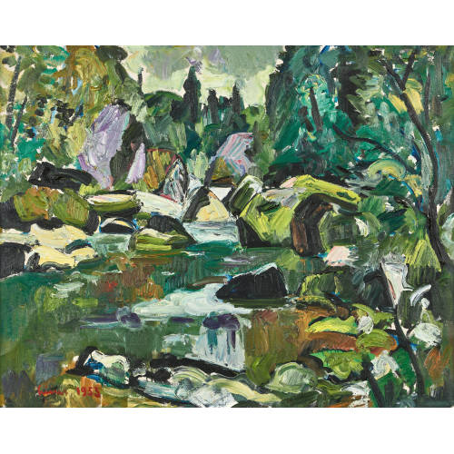 CARL WALTER LINER : 'Br�hlbach' (DOBIASCHOFSKY AUKTIONEN AG)