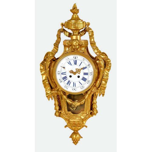 CARTEL-UHR : Stil Louis XVI, 2. H�lfte 19. Jh (DOBIASCHOFSKY AUKTIONEN AG)