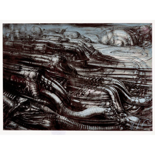 HR (EIGTL. GIGER GIGER : 'Biomechanische Landschaft III' (DOBIASCHOFSKY AUKTIONEN AG)