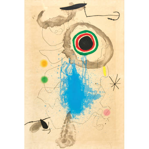 JOAN MIR� : 'L'Astre de Labyrinthe' (DOBIASCHOFSKY AUKTIONEN AG)