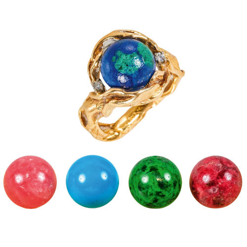 GOLD-RING : Gilbert Albert, Gen�ve (DOBIASCHOFSKY AUKTIONEN AG)