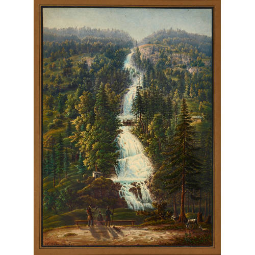JOHANN CASPAR KOLLER : Der Reichenbachfall (DOBIASCHOFSKY AUKTIONEN AG)