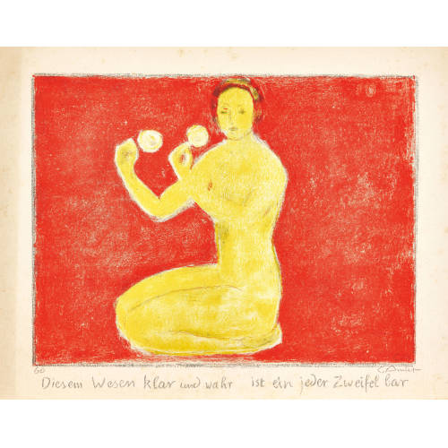 CUNO AMIET : 'Die Kunst' (DOBIASCHOFSKY AUKTIONEN AG)