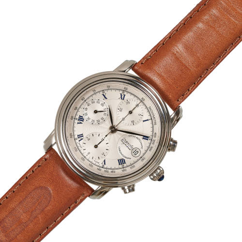 HERRENARMBANDUHR : Auguste Reymond 'Cotton Club Chronograph' (DOBIASCHOFSKY AUKTIONEN AG)