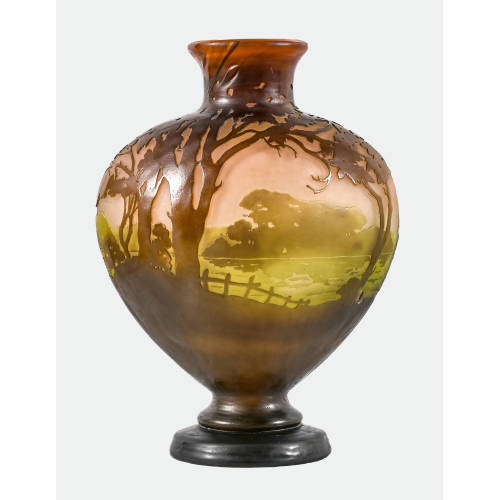 �MILE GALL� : Vase, Nancy, um 1910 (DOBIASCHOFSKY AUKTIONEN AG)