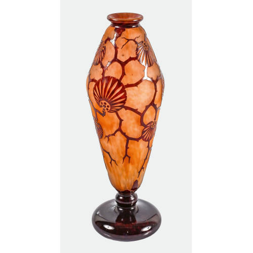 CHARLES SCHNEIDER : Vase, �pinay-sur-Seine, um 1924-1927 (DOBIASCHOFSKY AUKTIONEN AG)