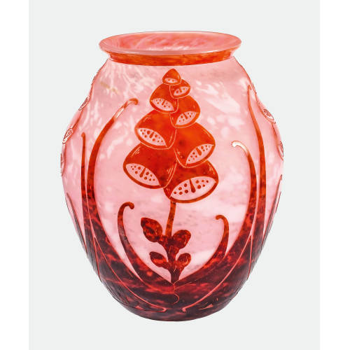 CHARLES SCHNEIDER : Vase, �pinay-sur-Seine, um 1924-1927 (DOBIASCHOFSKY AUKTIONEN AG)