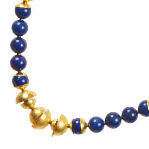 LAPISLAZULI-COLLIER : Othmar Zschaler, Bern (DOBIASCHOFSKY AUKTIONEN AG)