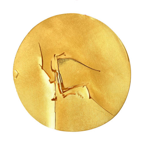 GOLD-BROSCHE : Othmar Zschaler, Bern (DOBIASCHOFSKY AUKTIONEN AG)