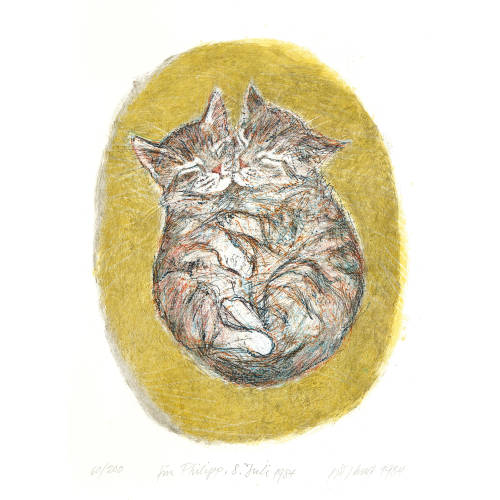 FRITZ HUG : Zwei junge Katzen (DOBIASCHOFSKY AUKTIONEN AG)