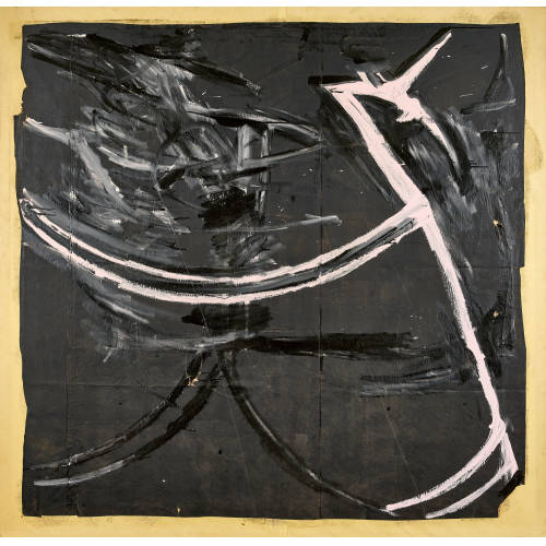 SCHANG (EIGTL. JEAN ALBERT) HUTTER : Werkensemble 'Der Verletzlichkeit Raum geben' mit Skulptur und Gem�lde (DOBIASCHOFSKY AUKTIONEN AG)