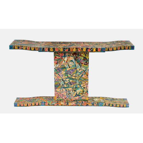 DANIEL CL�MENT : Konsole 'La Mer Vive' (DOBIASCHOFSKY AUKTIONEN AG)