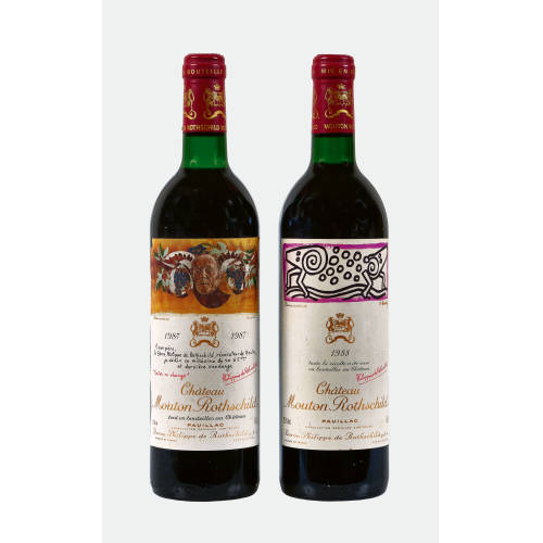 CH�TEAU MOUTON ROTHSCHILD : Pauillac, Premier Grand Cru Class�, 1987/1988 (DOBIASCHOFSKY AUKTIONEN AG)