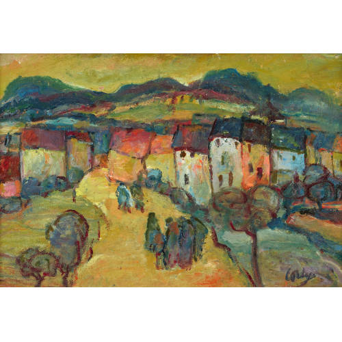 GIOVANNI-BATTISTA (AUCH CORTY CORTI : Villaggio ticinese (DOBIASCHOFSKY AUKTIONEN AG)