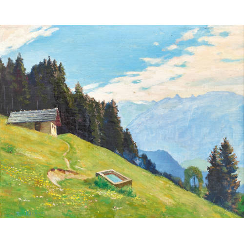 ROBERT KIENER : 'Am Beatenberg' (DOBIASCHOFSKY AUKTIONEN AG)