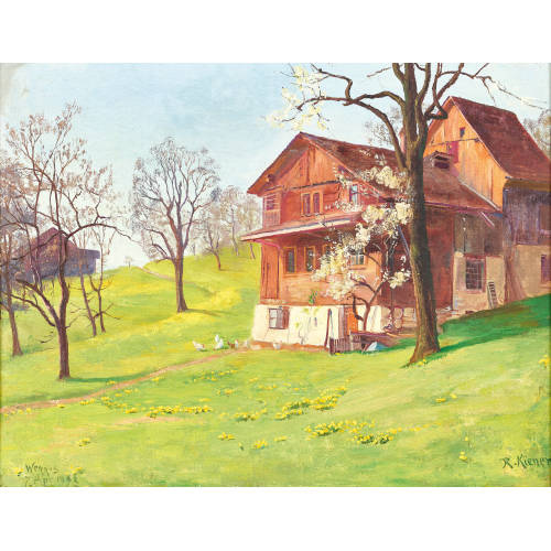 ROBERT KIENER : 'Weggis' (DOBIASCHOFSKY AUKTIONEN AG)