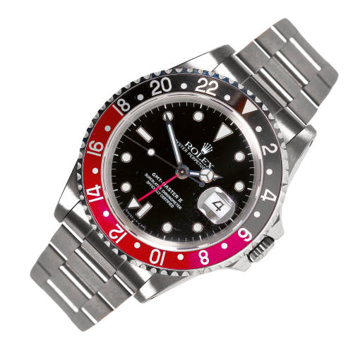 ROLEX : Herrenarmbanduhr 'Oyster Perpetual Date, GMT-Master II' (DOBIASCHOFSKY AUKTIONEN AG)