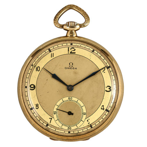 OMEGA : L�pine-Taschenuhr (DOBIASCHOFSKY AUKTIONEN AG)