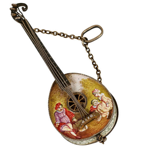 ANH�NGERUHR MIT KETTE : L'Epine, Paris (DOBIASCHOFSKY AUKTIONEN AG)