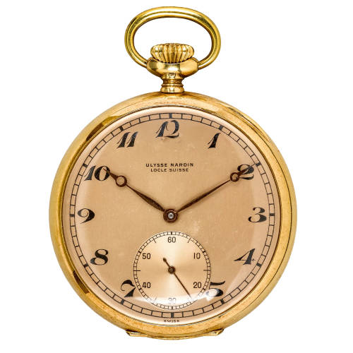 ULYSSE NARDIN : L�pine-Taschenuhr (DOBIASCHOFSKY AUKTIONEN AG)