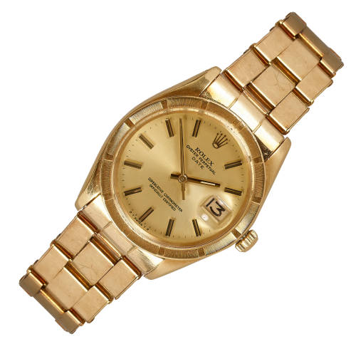 ROLEX : Armbanduhr 'Oyster Perpetual Date' (DOBIASCHOFSKY AUKTIONEN AG)