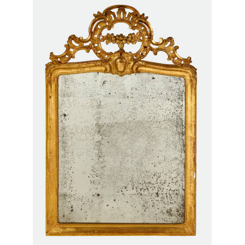SPIEGEL : Louis XV, Schweiz, Mitte 18. Jh. (Johann Friedrich I Funk) (DOBIASCHOFSKY AUKTIONEN AG)