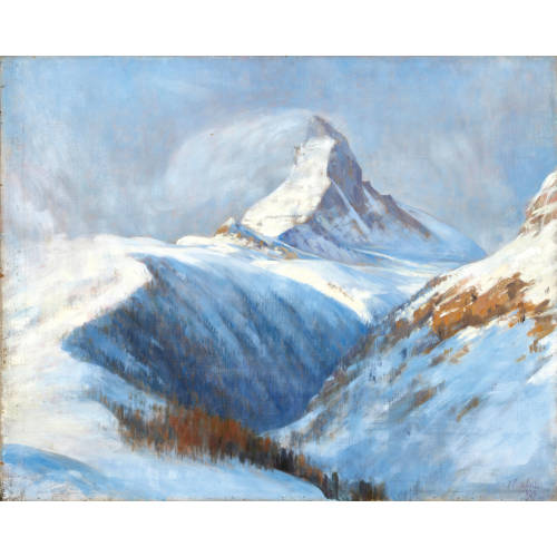 JOHN MANSFIELD CREALOCK : 'The Matterhorn' (DOBIASCHOFSKY AUKTIONEN AG)