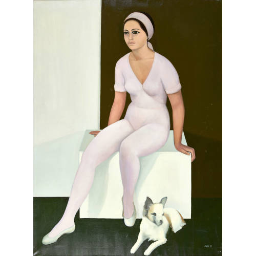 JEAN-CLAUDE STEHLI : 'Danseuse au petit chien' (DOBIASCHOFSKY AUKTIONEN AG)