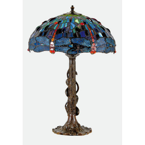 TISCHLAMPE : In der Art von Tiffany Studios, 20. Jh (DOBIASCHOFSKY AUKTIONEN AG)