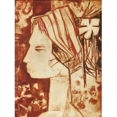 SEAH KIM JOO : Side Portrait of a Girl (DOBIASCHOFSKY AUKTIONEN AG)