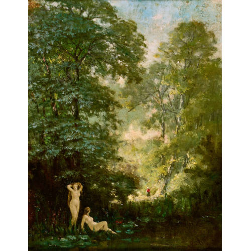 GUSTAVE DOR� : Baigneuses dans la f�ret (DOBIASCHOFSKY AUKTIONEN AG)