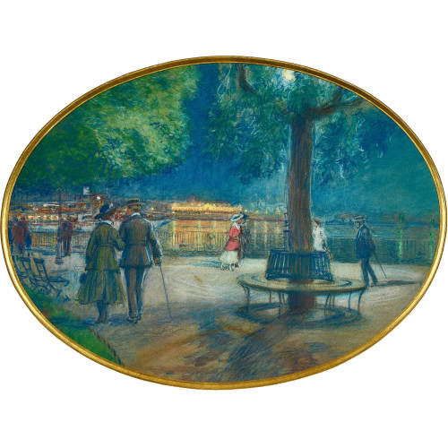 GEORGES STEIN : Promenade du soir (DOBIASCHOFSKY AUKTIONEN AG)
