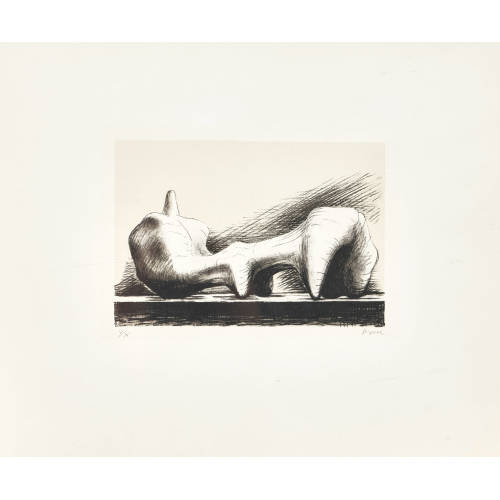 HENRY MOORE : 'Reclining Figure' (DOBIASCHOFSKY AUKTIONEN AG)