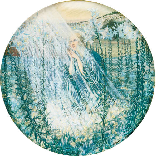 CARLOS (EIGTL. SCHWABE SCHWABE : 'Vierge aux lys' (DOBIASCHOFSKY AUKTIONEN AG)