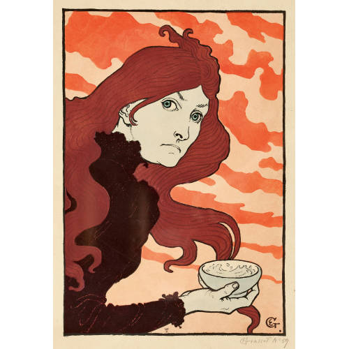 EUG�NE SAMUEL GRASSET : 'La vitroleuse' (DOBIASCHOFSKY AUKTIONEN AG)