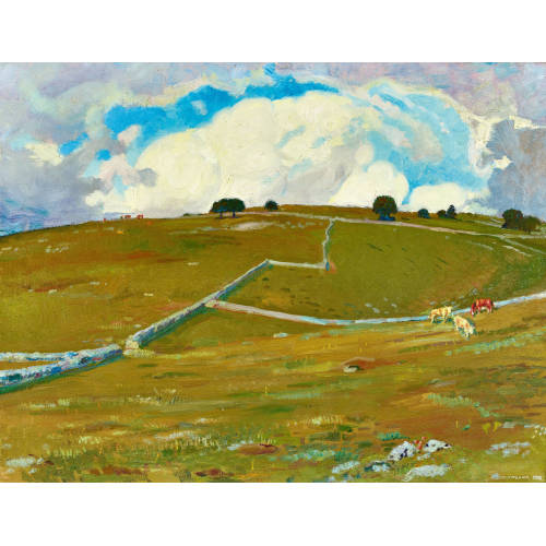 CHARLES L'EPLATTENIER : Paysage du Jura (DOBIASCHOFSKY AUKTIONEN AG)
