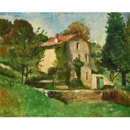 MAXIMILIEN LUCE : 'La 'Caboulot' � Bonnard' (DOBIASCHOFSKY AUKTIONEN AG)