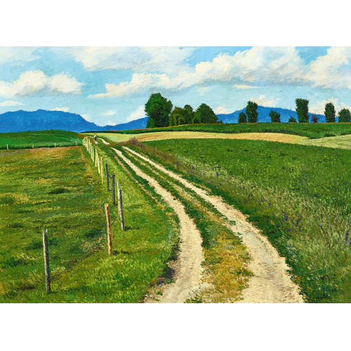 PIERRE JAQUES : 'Un chemin de campagne � Colovrex' (DOBIASCHOFSKY AUKTIONEN AG)