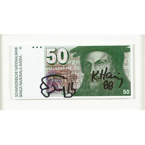 KEITH HARING : Figur (DOBIASCHOFSKY AUKTIONEN AG)