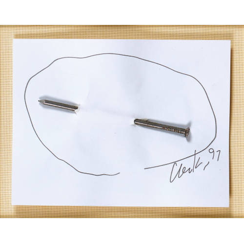 G�NTHER UECKER : Ohne Titel (DOBIASCHOFSKY AUKTIONEN AG)