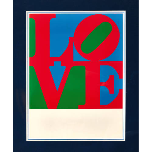 ROBERT (EIGTL. CLARK INDIANA : 'LOVE' (DOBIASCHOFSKY AUKTIONEN AG)