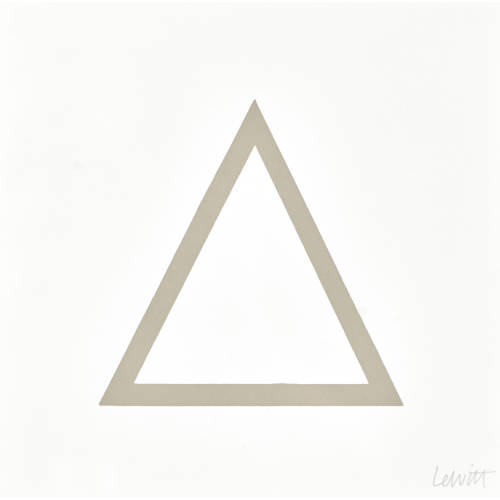 SOL LEWITT : 'Five Geometric Figures in Five Colors' (DOBIASCHOFSKY AUKTIONEN AG)