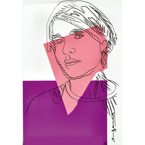 ANDY WARHOL : 'Self-Portrait' (DOBIASCHOFSKY AUKTIONEN AG)