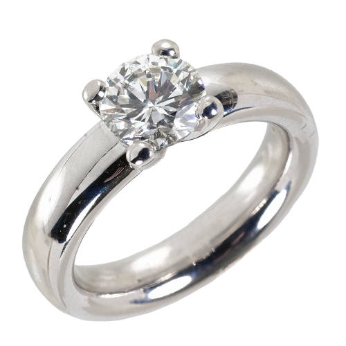 SOLITAIRE-RING : Bucherer, Luzern (DOBIASCHOFSKY AUKTIONEN AG)