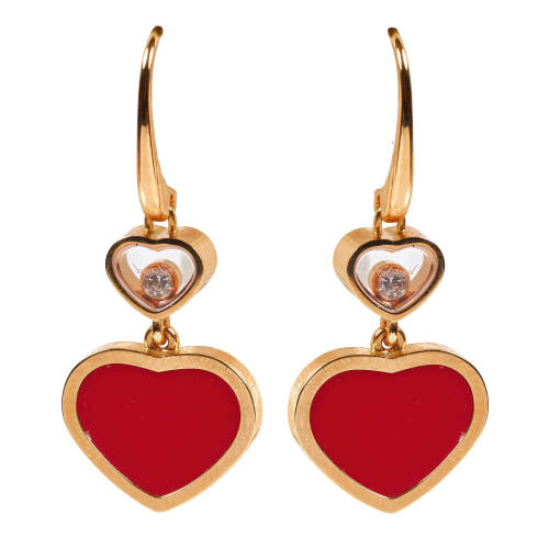 BRILLANT-OHRH�NGER : Chopard, 'Happy Hearts', Gen�ve (DOBIASCHOFSKY AUKTIONEN AG)