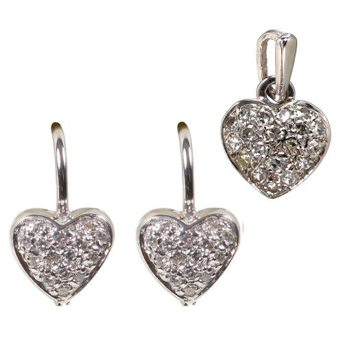 DIAMANT-SET : (DOBIASCHOFSKY AUKTIONEN AG)