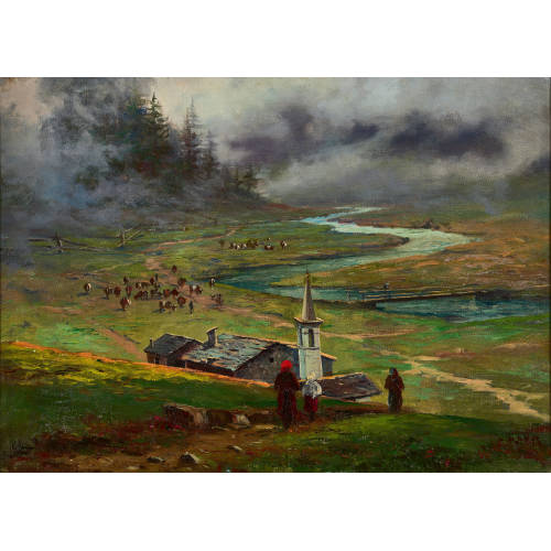 LEONARDO RODA : 'La Conca del Breuil' (DOBIASCHOFSKY AUKTIONEN AG)